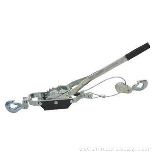 Light Weight Manual Cable Puller , 6.8 KN 2 Ton Come Along